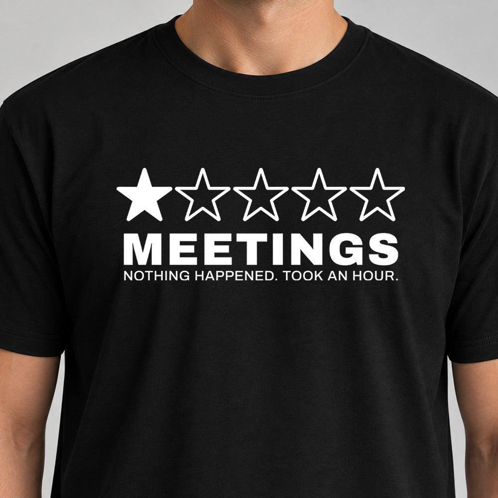 Meetings - nothing happened (dunkel)