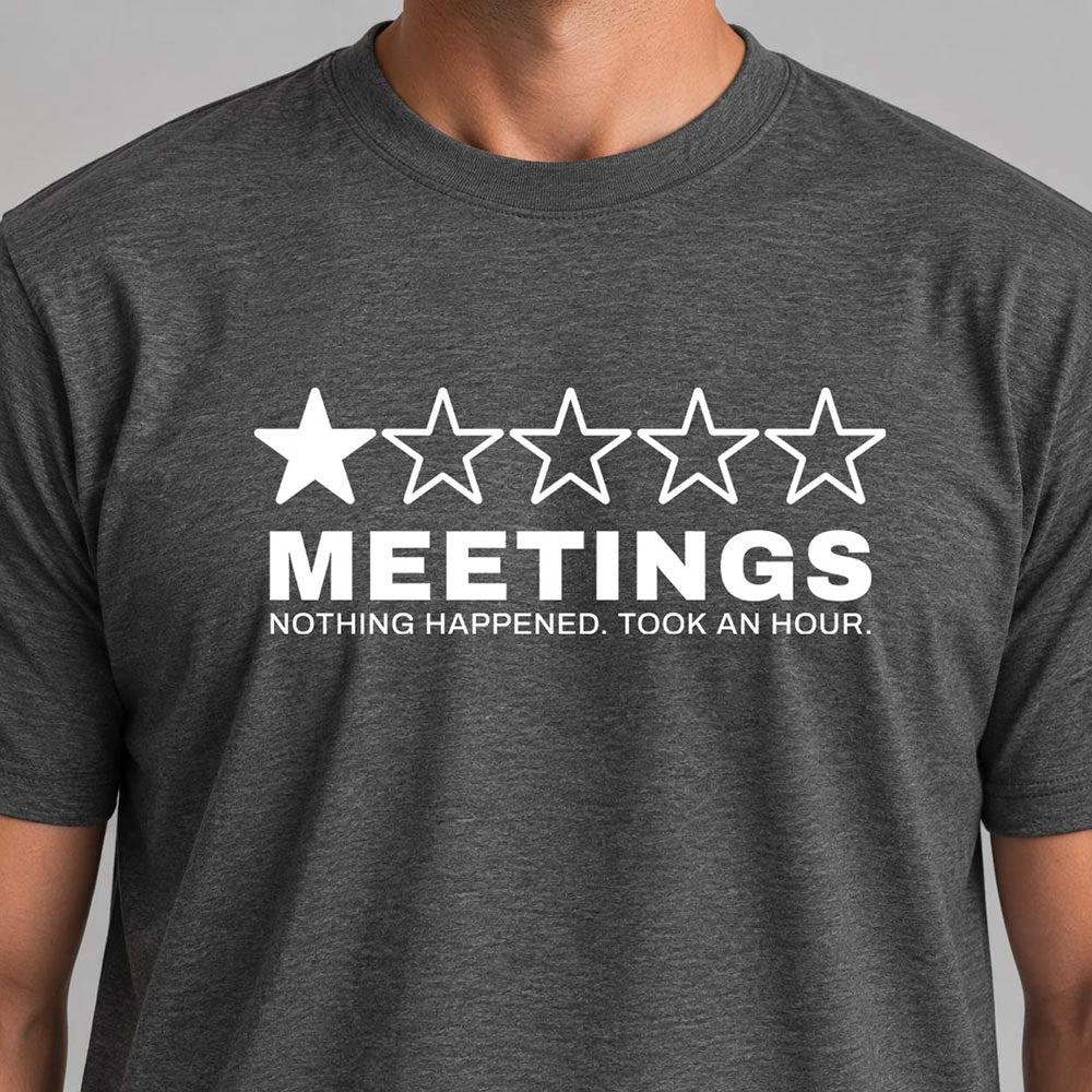 Meetings - nothing happened (dunkel)