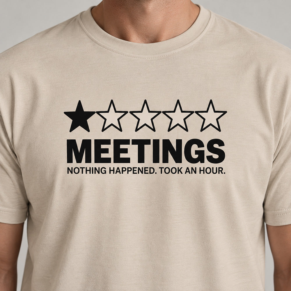 Meetings - nothing happened (hell)