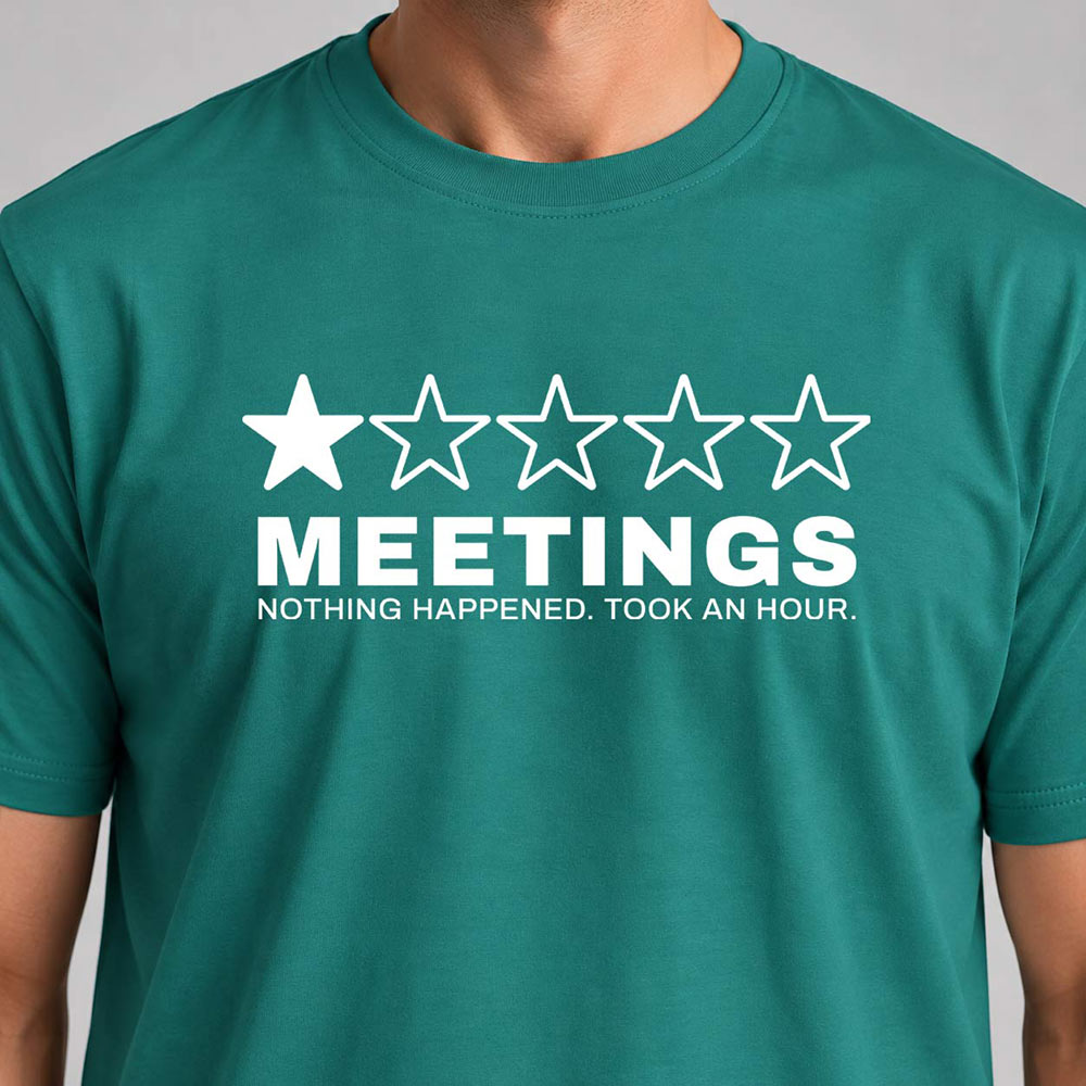 Meetings - nothing happened (dunkel)