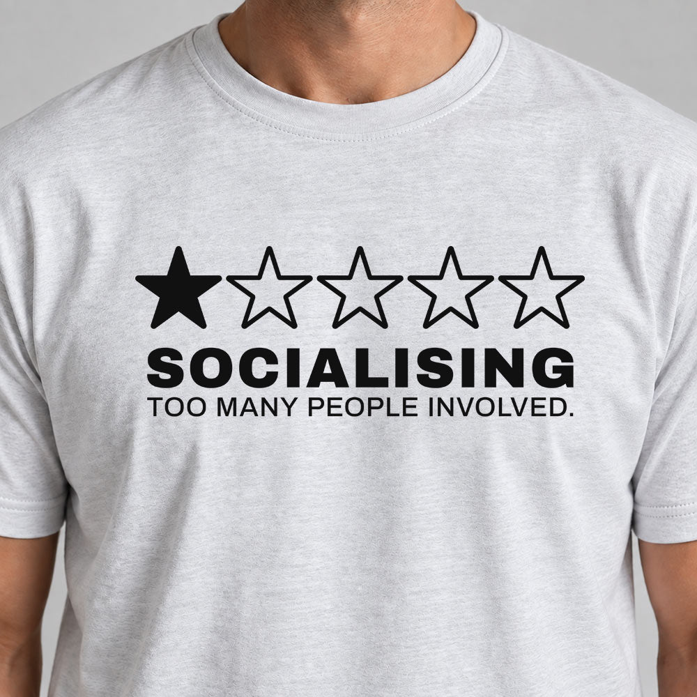 Socialising - too many people (hell)