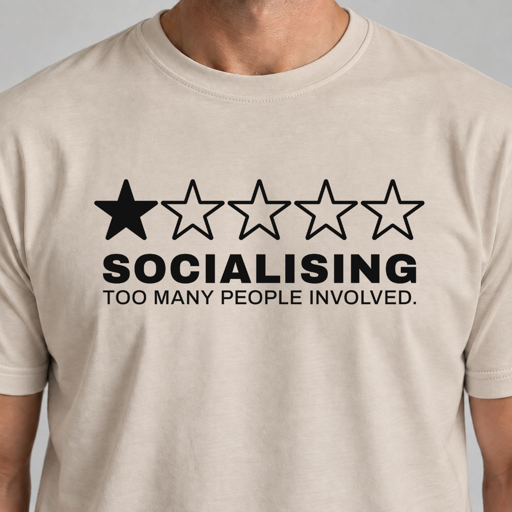 Socialising - too many people (hell)