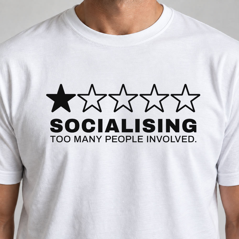 Socialising - too many people (hell)